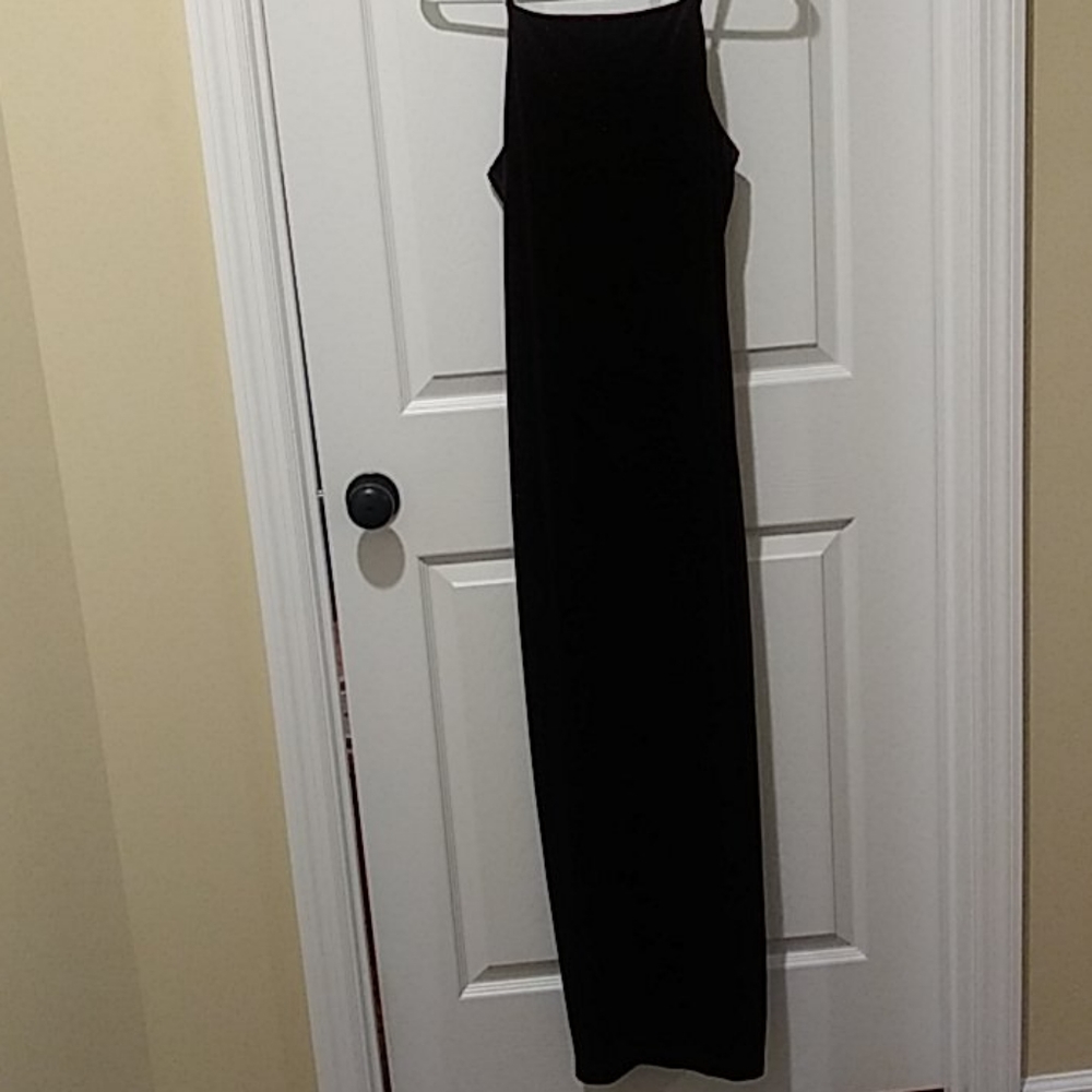 Velvet Gown with Sparkles